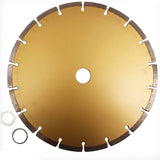 2x 254mm Dry Diamond Cutting Disc Wheel 2.6*70mm Circular Saw Blade 10" 25.4mm