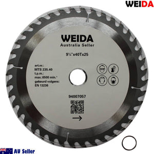 2x 235mm Wood Circular Saw Blade Cutting Disc 9-1/4