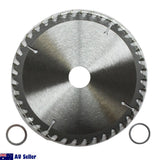 3x Wood Circular Saw Blade 160mm 40T Cutting Disc 6-1/4" Bore 25.4/22.2mm K2.5mm