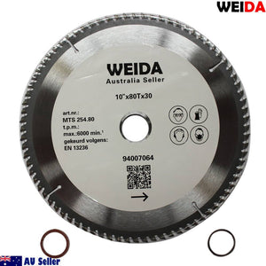 254mm 80T Wood Circular Saw Blade Cutting Disc 10