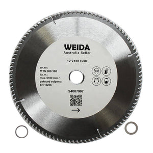 2x 300mm 100T Wood Circular Saw Blade Cutting 12