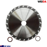 2x 210mm 24T Wood Circular Saw Blade Cutting Disc 8-1/4” Bore30/25.4/22.23mm Cut