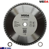 2x 350mm Wood Circular Cutting Saw Blade 14’’ 60T Bore 30/25.4/22.23mm K 3.5mm