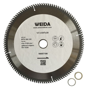 3x300mm Wood Circular Saw Blade Cutting Disc ATB 9-1/4