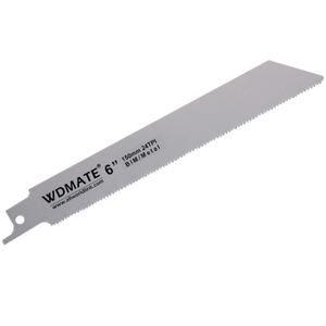 5x Reciprocating Saw Blade Soft Metal 150mm 6” 18TPI Bimetal WDMATE