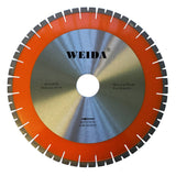 400mm Premium Granite Diamond Cutting Blade 60mm Silenced Wet Circular Saw Disc