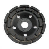 125mm Diamond Grinder Wheel Disc Double Row Grinding Stone Brick Concrete 20 Seg