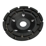 125mm Diamond Grinder Wheel Disc Double Row Grinding Stone Brick Concrete 20 Seg