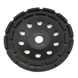 180mm Diamond Grinder Wheel Disc Grinding Double Row Stone Brick Concrete 24 seg