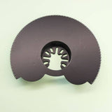 91mm HCS Semicircle Saw Oscillating Multitool Blades Black for wood Cutting