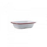 Enam Pie Dish 20cm RED Rim