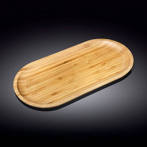 Bamboo Oblong Dish 30.5x15cm (6pce)