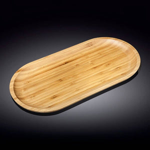 Bamboo Oblong Platter 35.5x17.5cm (3pce)