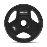 CORTEX 80kg Tri-Grip 50mm Olympic Plate Set