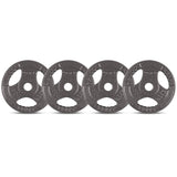 CORTEX 2.5kg Tri-Grip Standard Plates 25mm (Set of 4)