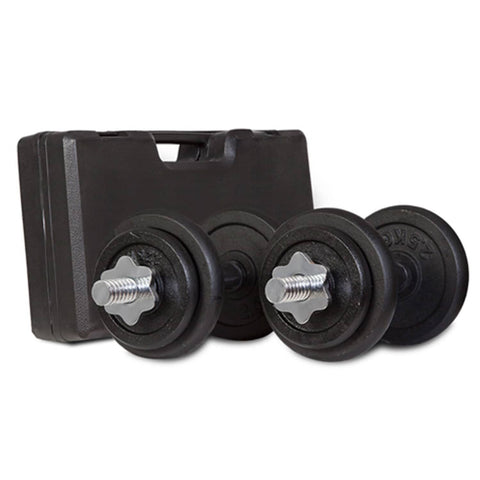 CORTEX 20kg Dumbbell Set with Case