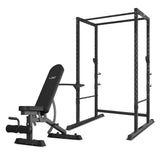 LSG GBH-300 Power Rack + GBN-006 14-Level FID Exercise Bench