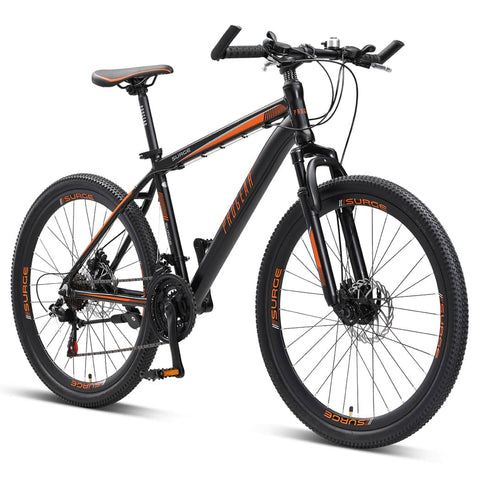 Progear Bikes Surge MTB Mens 26*19" in Matt Black