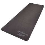 Reebok Double Sided Yoga Mat 1.76m*0.61m*6mm in Black/Grey