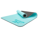 Reebok Double Sided Yoga Mat 1.76m*0.61m*6mm in Blue