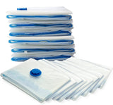 9 Pack Space Saver Vacuum Seal Storage Bag Kit, 2 Large, 5 Medium & 2 Small