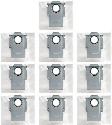 10 X Vacuum Bags For Roborock S7 MaxV Ultra, Q7 Max+, S8+ & S8 Pro Ultra