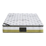 Queen Mattress Memory Pillow Top Pocket Spring Foam Medium Firm Bed