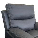 Finlay Charcoal 3R+2R+1R Finest Fabric Electric Recliner Feature Multi Positions Ultra Cushioned USB Outlets