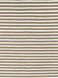 Beige cream striped cotton kilim rug190x250 cm