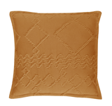 TUFTED MICROFIBRE SUPER SOFT EUROPEAN PILLOWCASE-CARAMEL