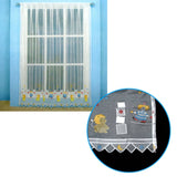 One Piece Kids CuteSheer Lace Curtain Circus