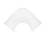 280TC Polyester Cotton V Shape Pillowcase White