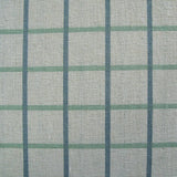 Cotton Grid Checks Oblong Table Cloth Blue 130 x 180cm