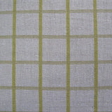 Cotton Grid Checks Oblong Table Cloth Yellow 130 x 180cm