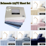 Belmondo 225TC Sheet Set Blush - King