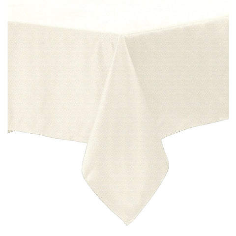 Polyester Cotton Tablecloth Ivory 160 x 270 cm