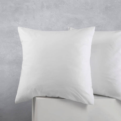 Accessorize Pair of Cotton Polyester European Pillowcases White