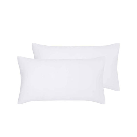 Accessorize Pair of White Hotel Deluxe Cotton King Pillowcases 50cm x 90cm