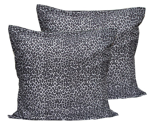 Accessorize 2 Pce LEOPARD European Pillowcase