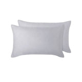 Vintage Design Homewares 100% Linen Pair of Standard Pillowcases Dove Grey 48 x 73 cm