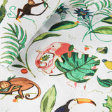 Bedding House Crazy Jungle Multi Cotton Quilt Cover Set Single