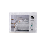 Accessorize Elma White Jacquard Quilt Cover Set Super King