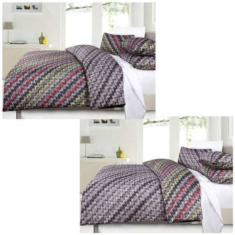 Big Sleep Hoxton Reversible Quilt Cover Set - Queen