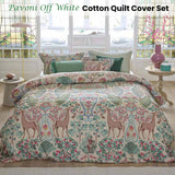 PIP Studio Pavoni Off White Cotton Quilt Cover Set King