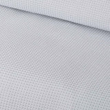 Accessorize Silver Waffle Polyester Quilt Cover Set King