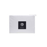 Accessorize White Piped Hotel Deluxe Cotton Sheet Set Queen