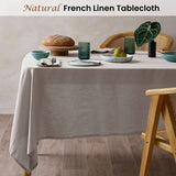 Vintage Design Homewares Natural French Linen Tablecloth 150cm x 300cm