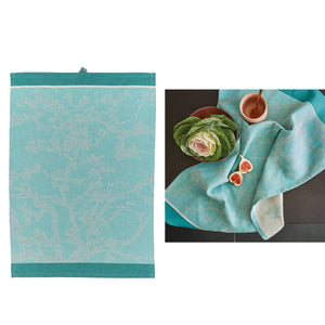 Bedding House Van Gogh Fleurir Blue Tea Towel