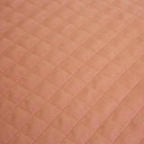 J.Elliot Home Adela Clay Pink Velvet Quilted Coverlet Set Queen/King