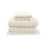 J Elliot Home Set of 4 George Collective Cotton Bath Towel Set Snow